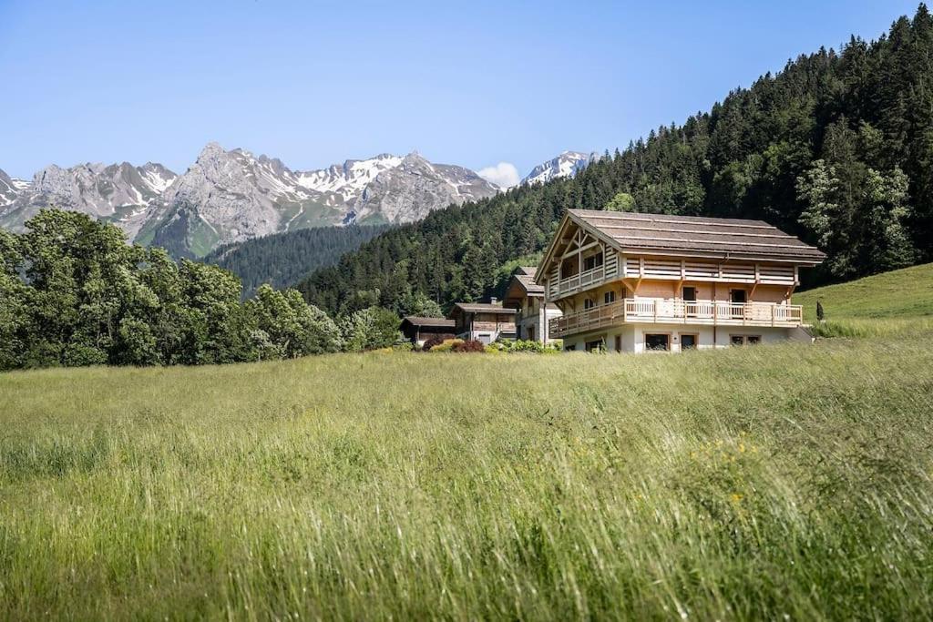 Chalet Zenspace Villa Le Grand-Bornand Exterior photo