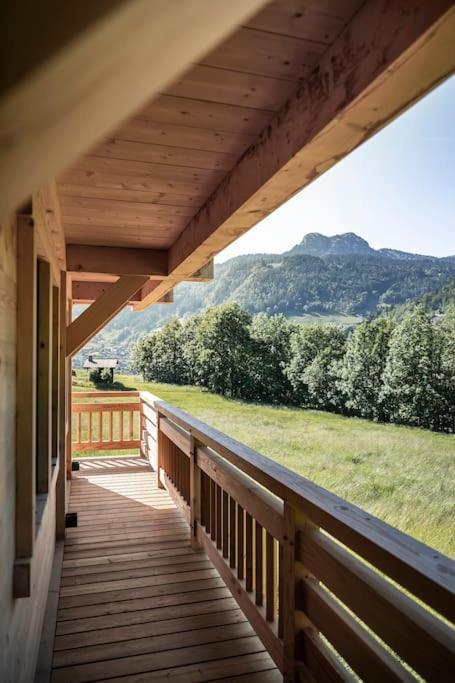 Chalet Zenspace Villa Le Grand-Bornand Exterior photo