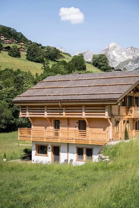 Chalet Zenspace Villa Le Grand-Bornand Exterior photo