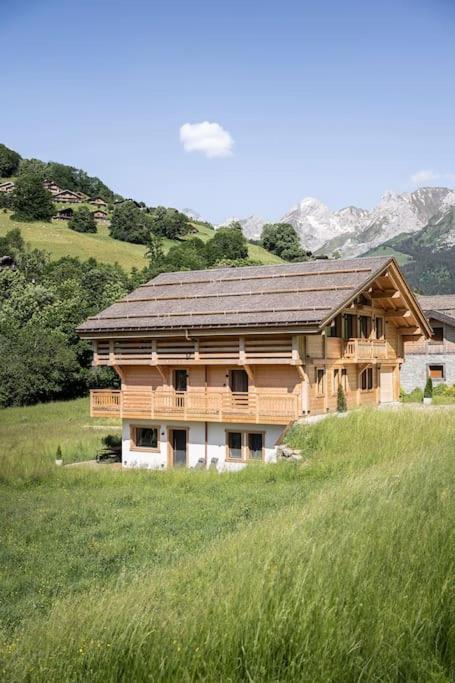 Chalet Zenspace Villa Le Grand-Bornand Exterior photo