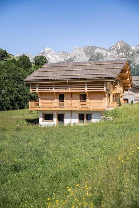 Chalet Zenspace Villa Le Grand-Bornand Exterior photo