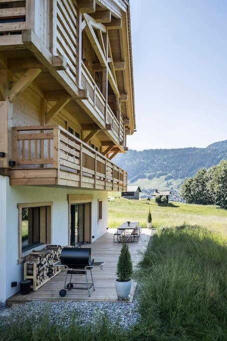 Chalet Zenspace Villa Le Grand-Bornand Exterior photo